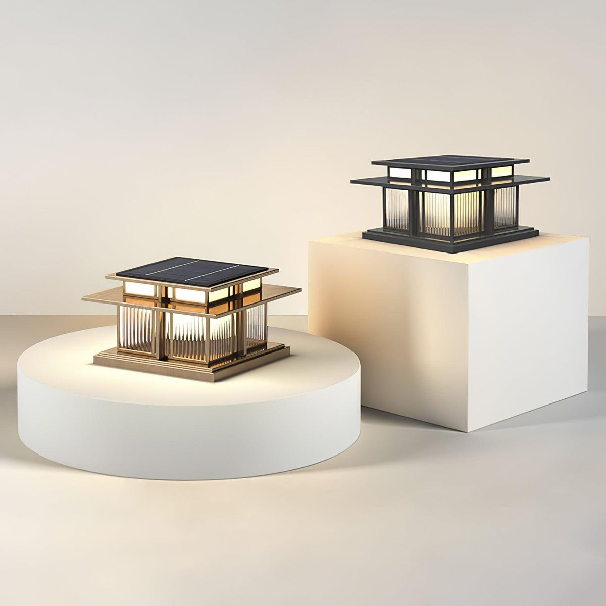 Boilyn Solar Outdoor Pillar Light
