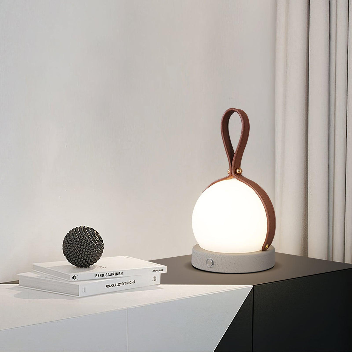 Bola Lantern Built In Battery Table Lamp