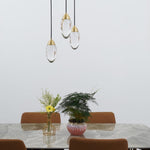 Brass crystal Pendant Lamp