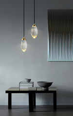 Brass crystal Pendant Lamp