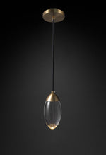 Brass crystal Pendant Lamp