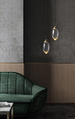 Brass crystal Pendant Lamp