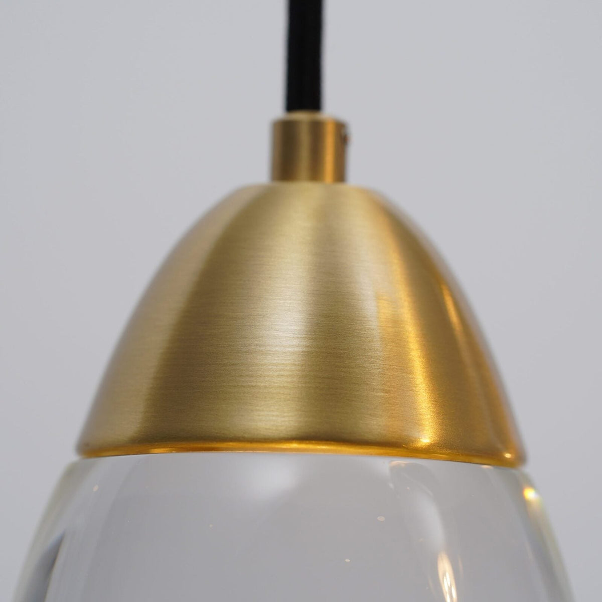 Brass crystal Pendant Lamp