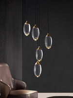 Brass crystal Pendant Lamp