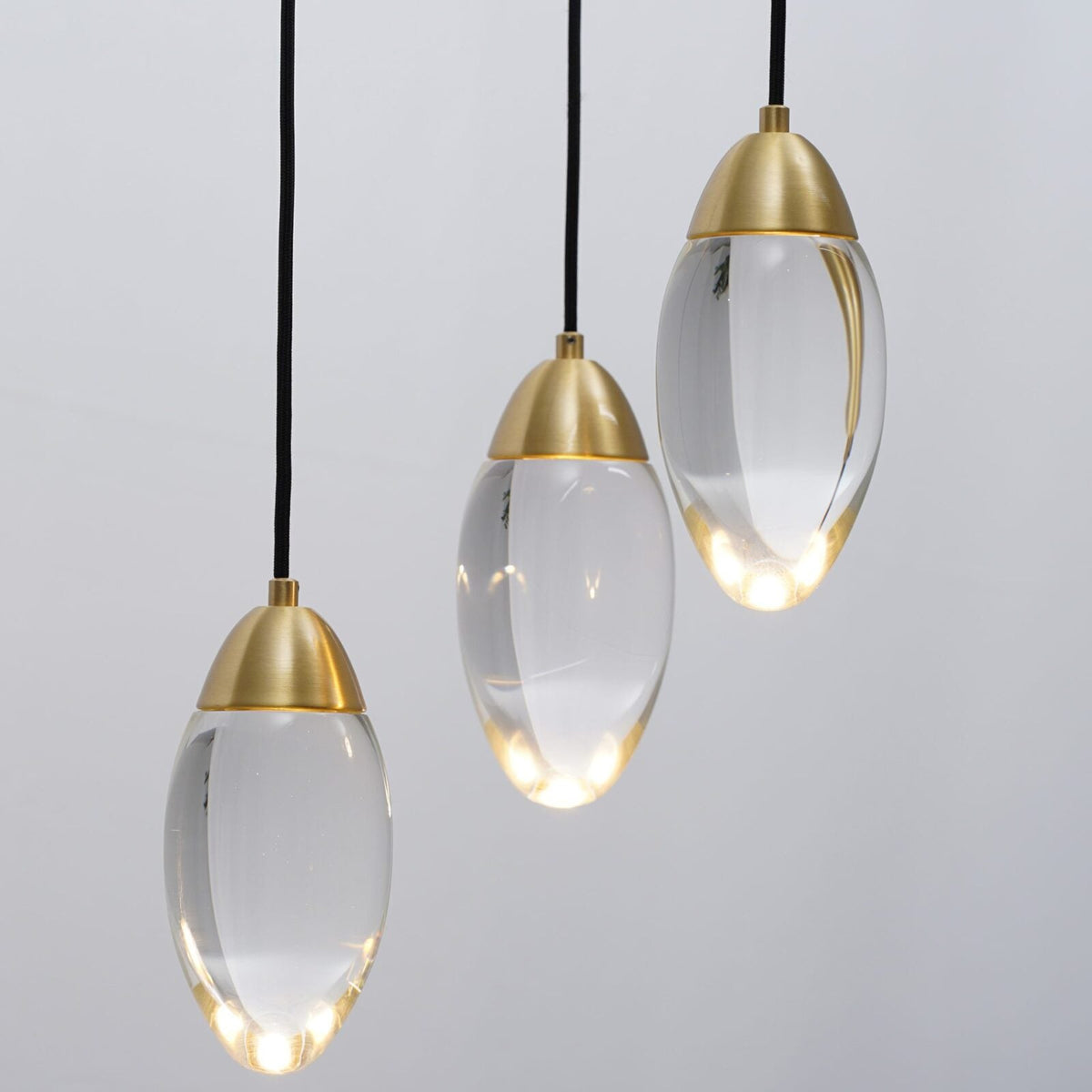 Brass crystal Pendant Lamp