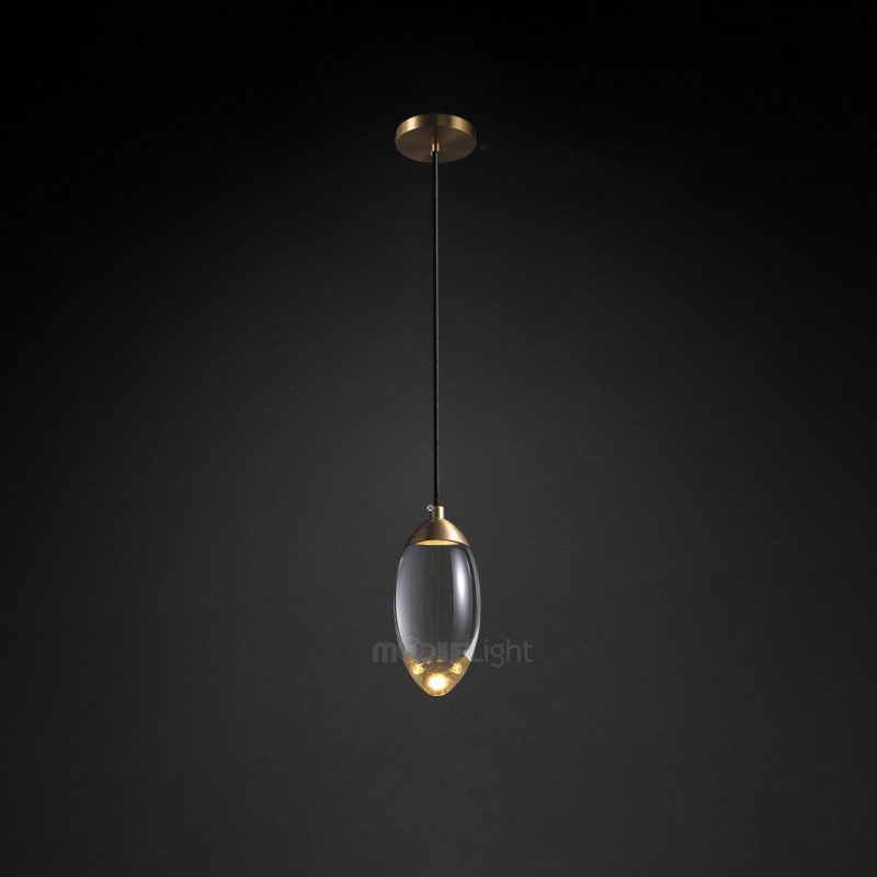 Brass crystal Pendant Lamp