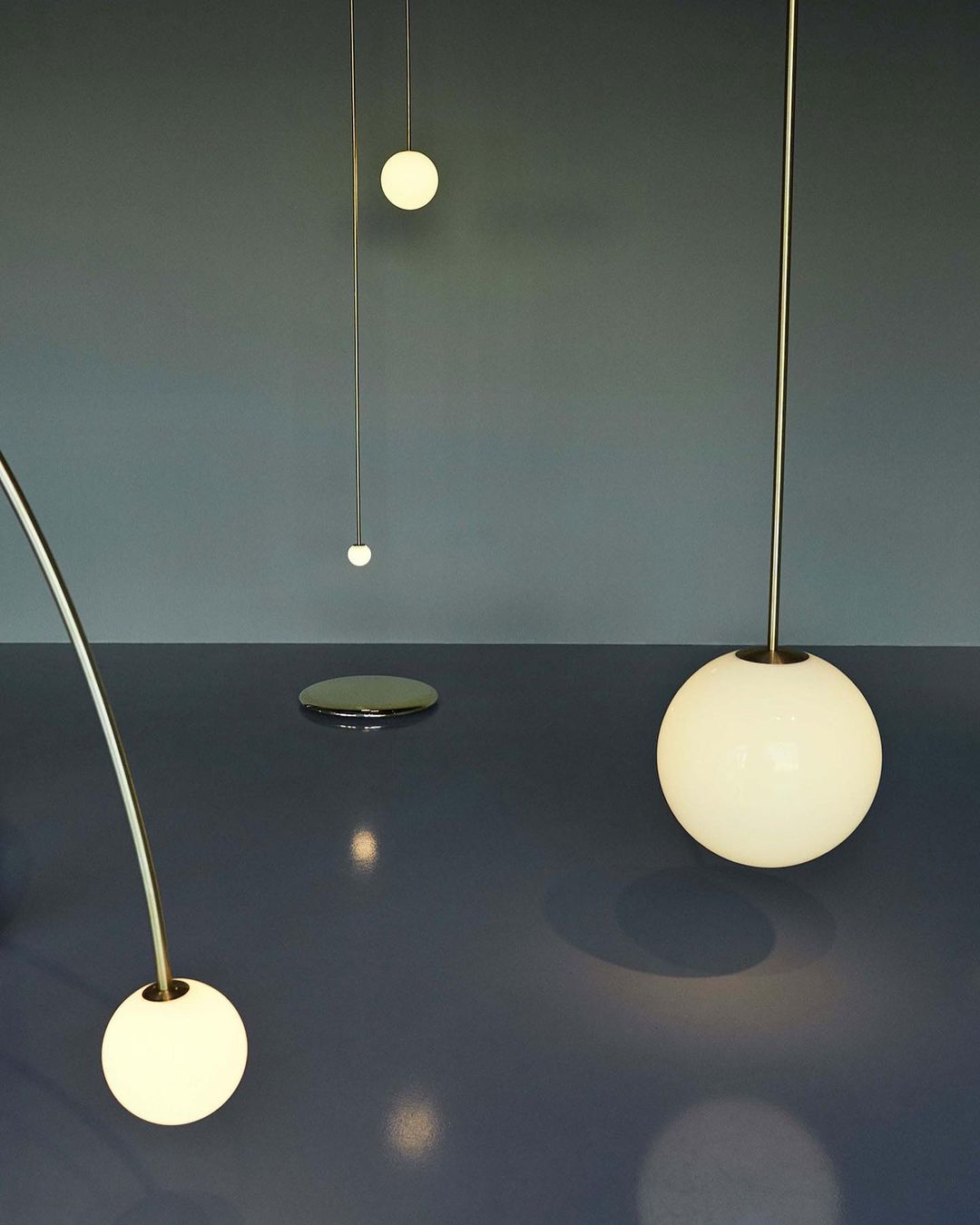 Brass Architectural Collection Pendants