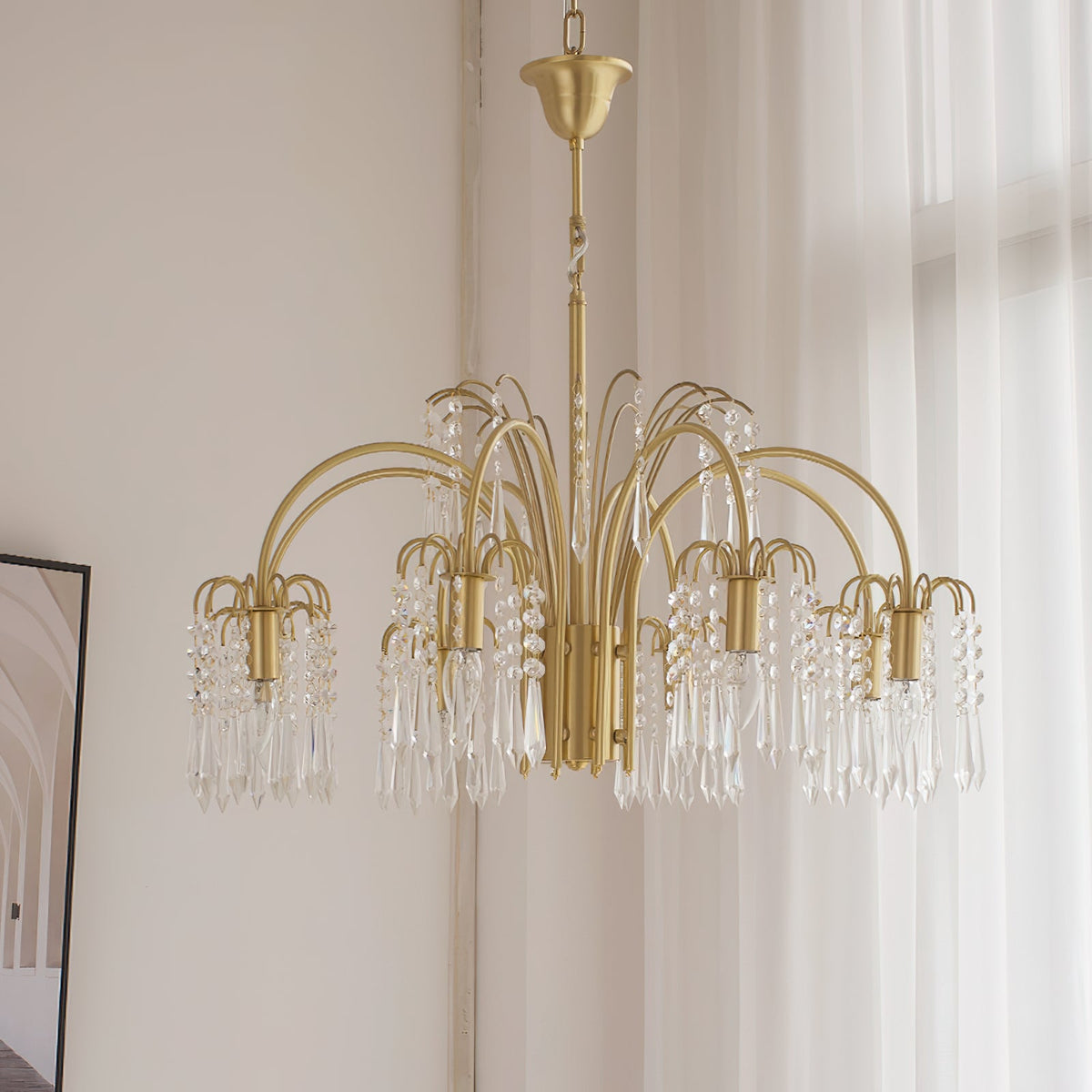 brass-candle-crystal-chandelier
