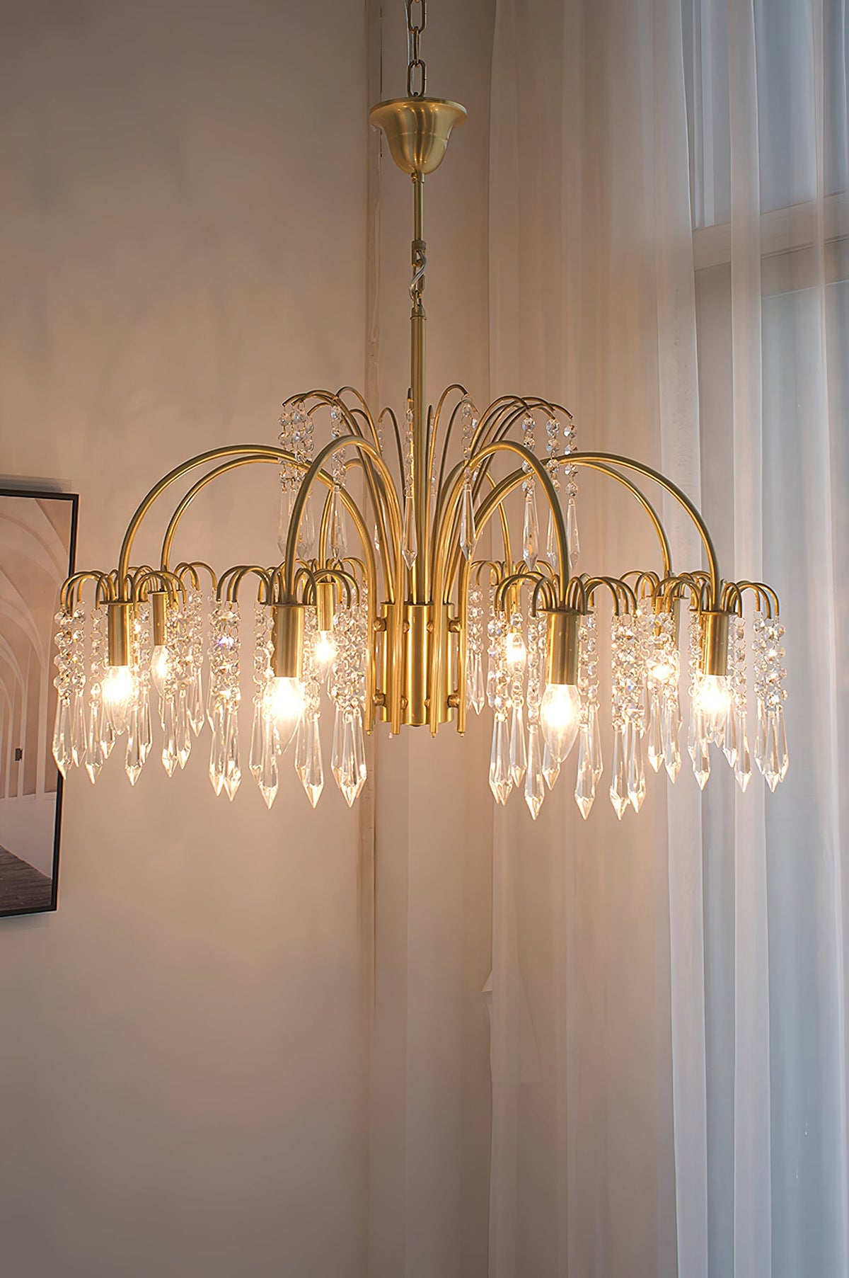 brass-candle-crystal-chandelier