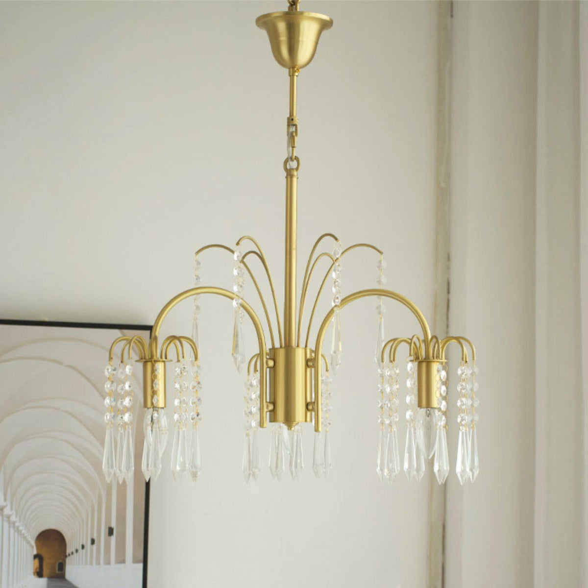 brass-candle-crystal-chandelier