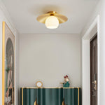 Brass Cap Ceiling Lamp