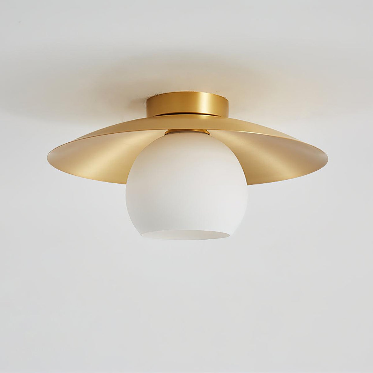Brass Cap Ceiling Lamp