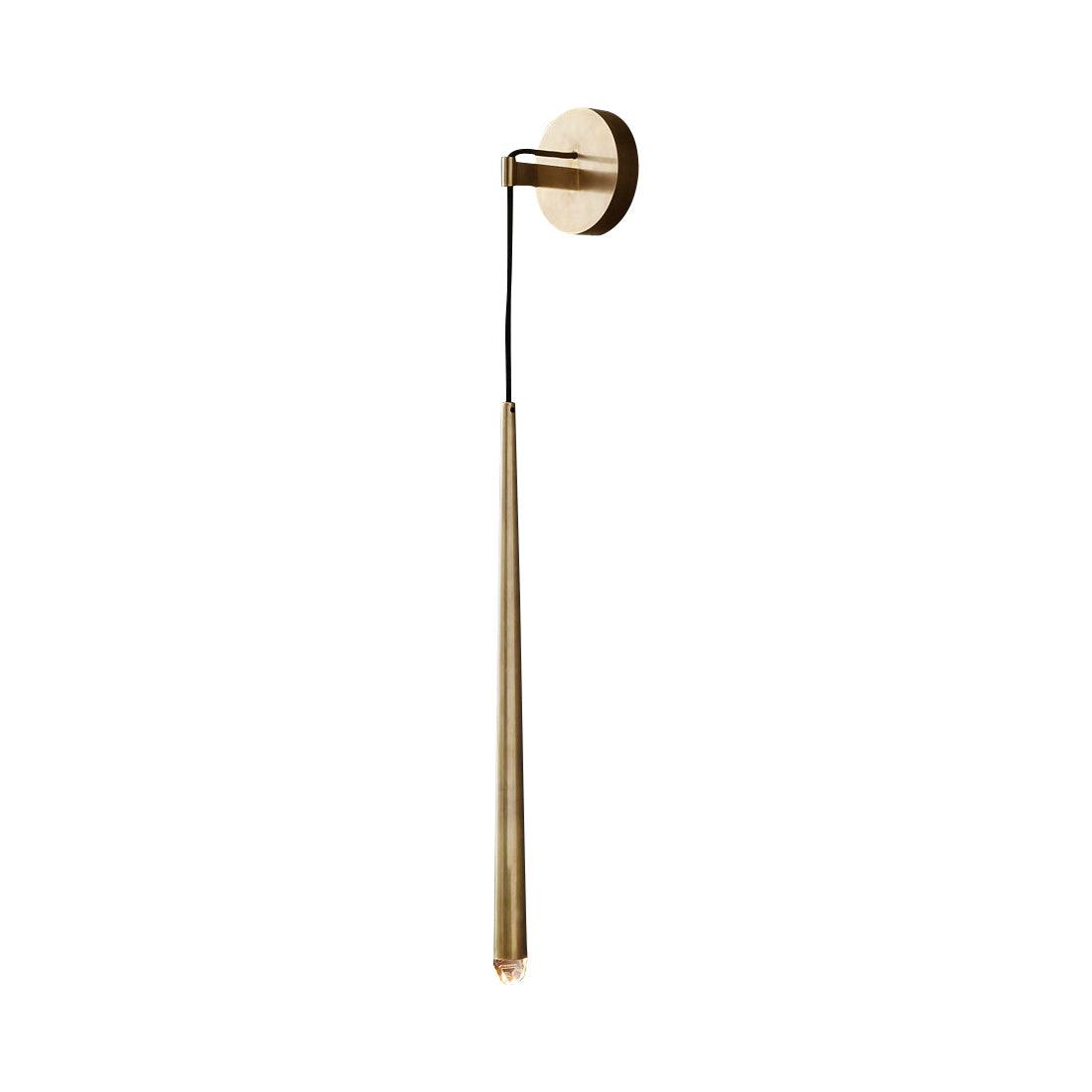 brass-cone-wall-lamp