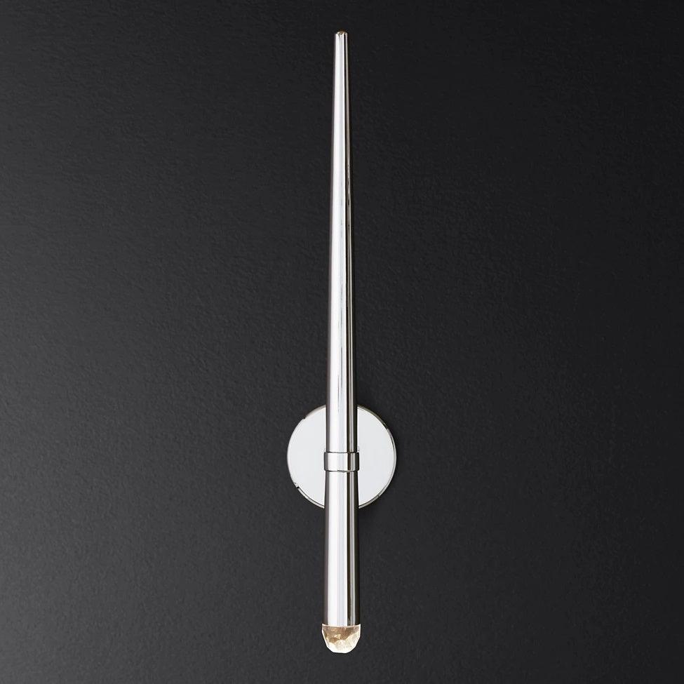 brass-cone-wall-lamp