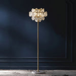 Snowflake Crystal Floor Lamp