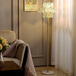 Snowflake Crystal Floor Lamp