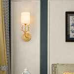 Brass Deer Head Wall Light