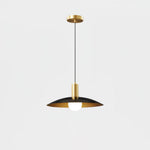 Brass Flared Pendant Lamp
