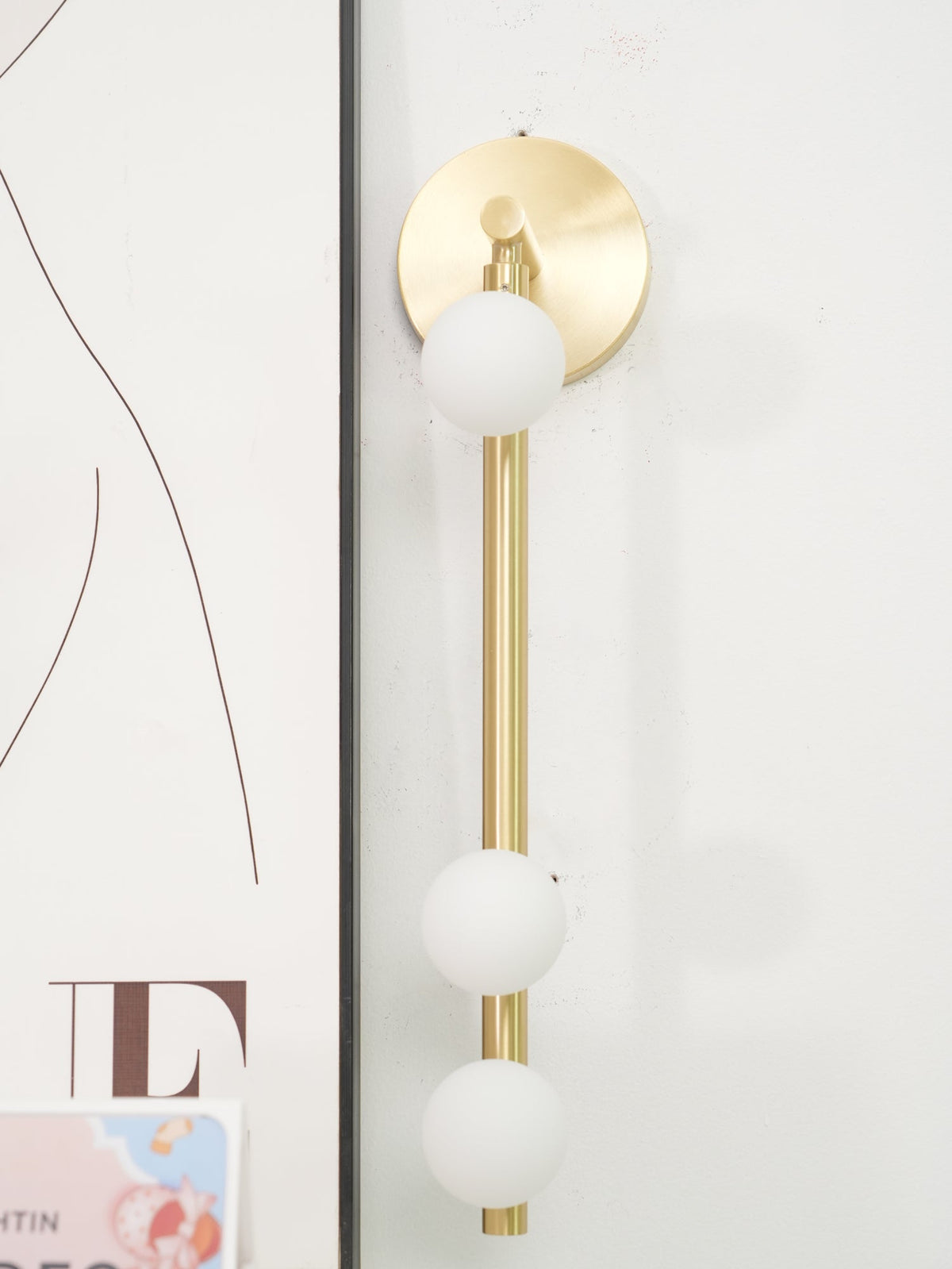 Brass Tube Wall Lamp