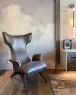 Brass Glass Tube Plug In Wall Lamp