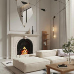 Brass Glass Tube Plug In Wall Lamp