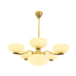 Brass Radiance Orb Chandelier