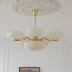 Brass Radiance Orb Chandelier