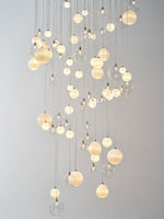 Breath of Light Modern Crystal Chandelier for Dining Room and Hotel