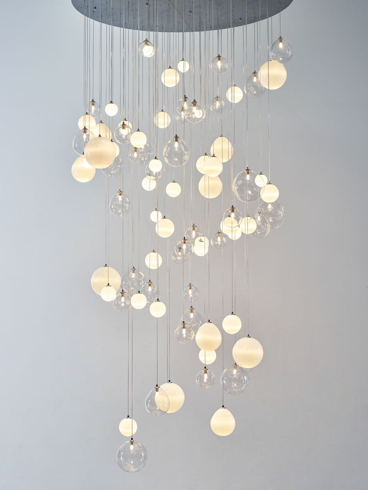 Breath of Light Modern Crystal Chandelier for Dining Room and Hotel