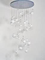 Breath of Light Modern Crystal Chandelier for Dining Room and Hotel