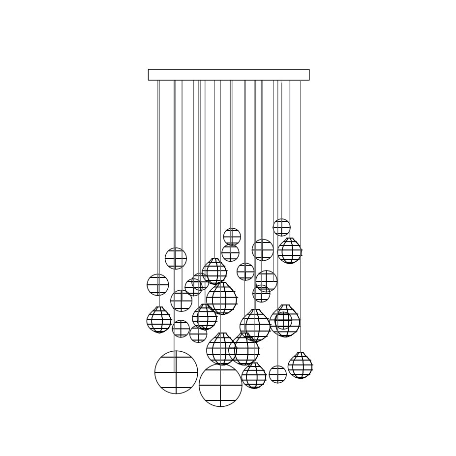 Breath of Light Modern Crystal Chandelier for Dining Room and Hotel