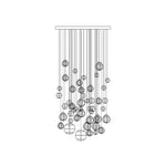 Breath of Light Modern Crystal Chandelier for Dining Room and Hotel