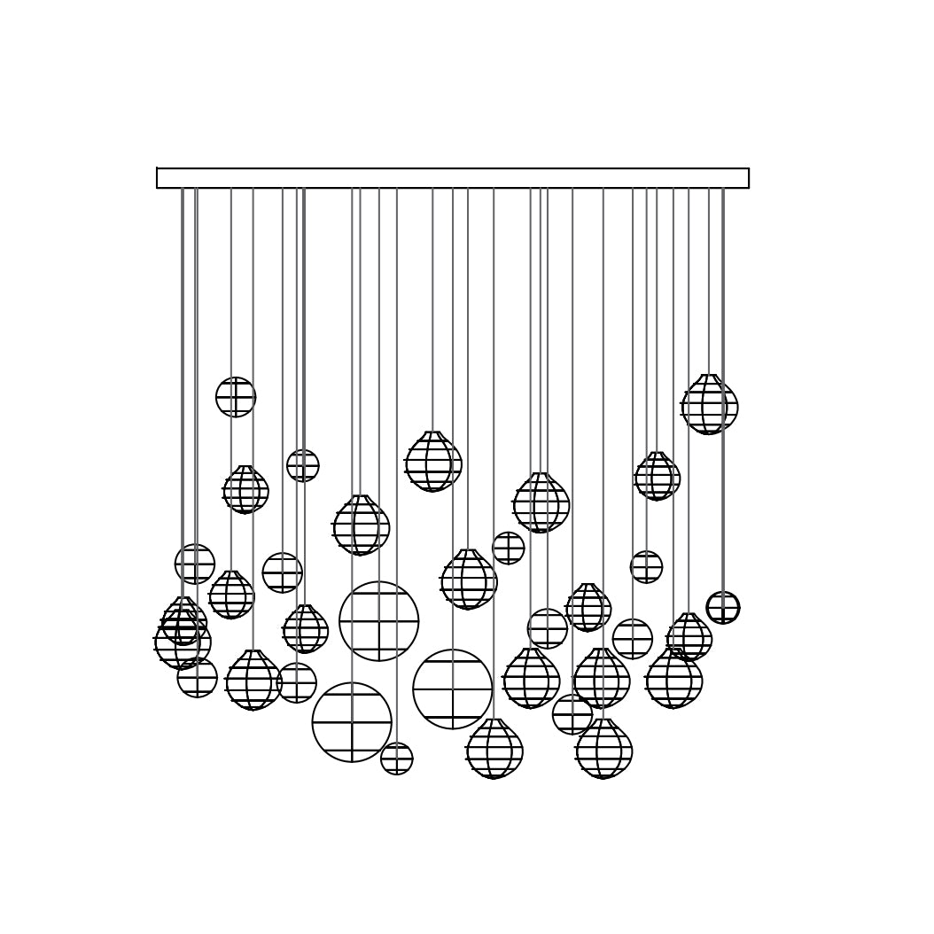 Breath of Light Modern Crystal Chandelier for Dining Room and Hotel