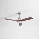 Breeze Master Wooden Ceiling Fan with Integrated LED Light, 48" and 52" Options