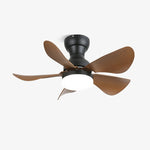 Arilia 29" LED Ceiling Fan Light with Walnut Blades