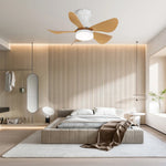 Arilia 29" LED Ceiling Fan Light with Walnut Blades