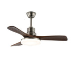Breeze Master Wooden Ceiling Fan with Integrated LED Light, 48" and 52" Options