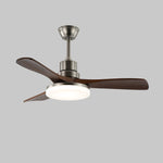 Breeze Master Wooden Ceiling Fan with Integrated LED Light, 48" and 52" Options