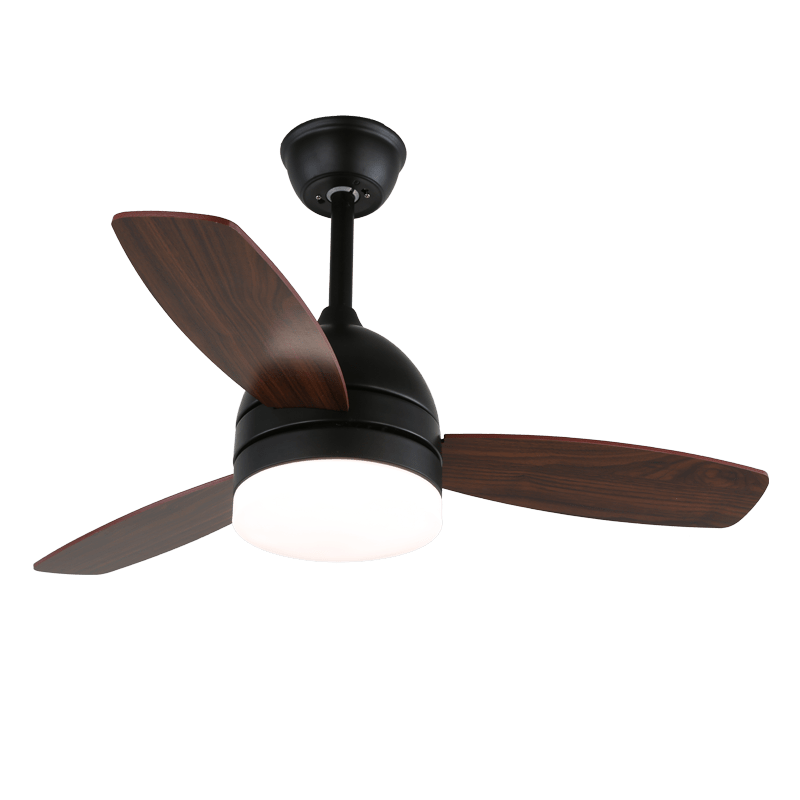 Breeze Minimal Ceiling Fan with Integrated LED Light, Scandinavian Design