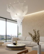 Thawflux Crystal Chandelier — Modern Designer Pendant Light for Dining Room and Living Room
