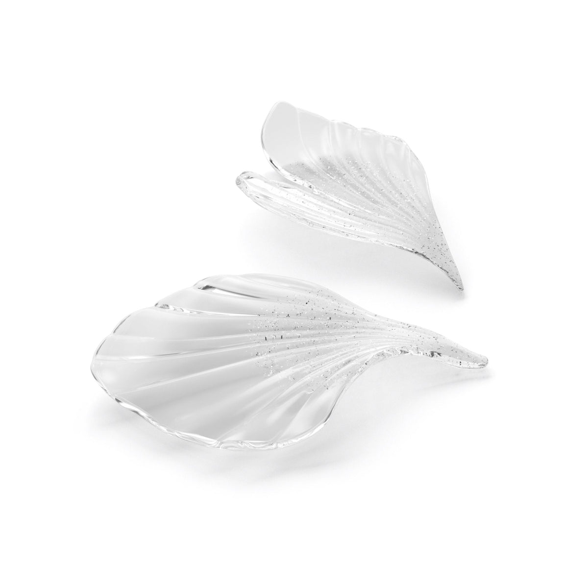Breezeleaf Crystal Chandelier – Modern Handblown Glass Pendant Light for Dining Room and Living Room
