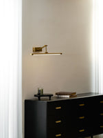 Brillan Frame Rechargeable LED Wall Sconce for Artwork, Warm Light