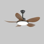 Brinley Ceiling Fan Light with LED, 42" & 52" Options, Modern Design