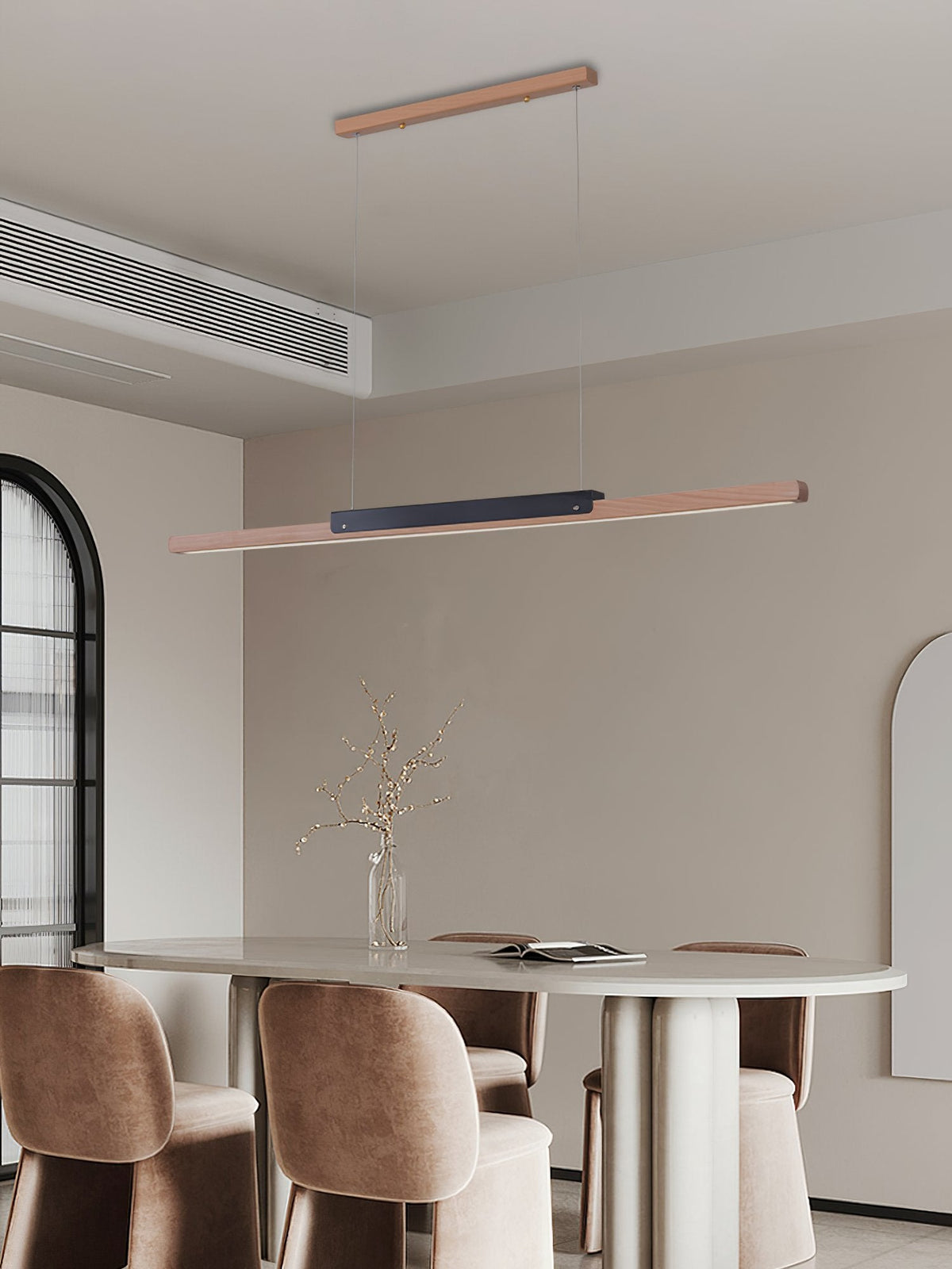 Brittany Wood Pendant Light