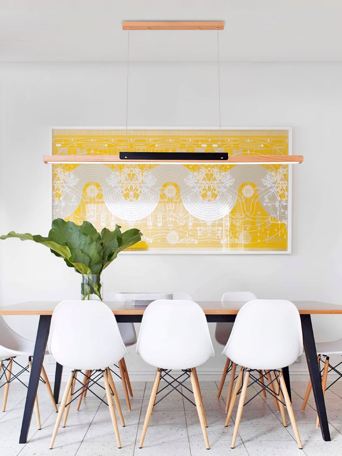 Brittany Wood Pendant Light