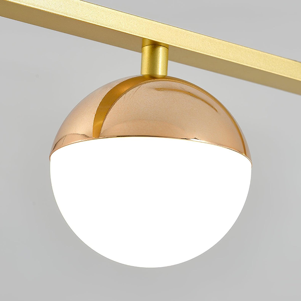 Brooklyn Double Circle LED Chandelier in Gold for Dining Room and Living Space
