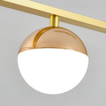 Brooklyn Double Circle LED Chandelier in Gold for Dining Room and Living Space