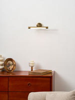 Brunelux Modern Brass LED Wall Sconce for Bathroom Vanity