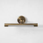 Brunelux Modern Brass LED Wall Sconce for Bathroom Vanity