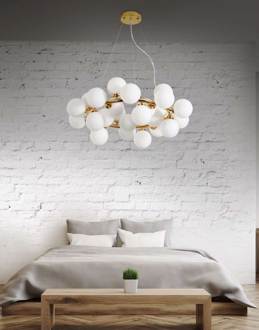 Bubble Stik Chandeliers